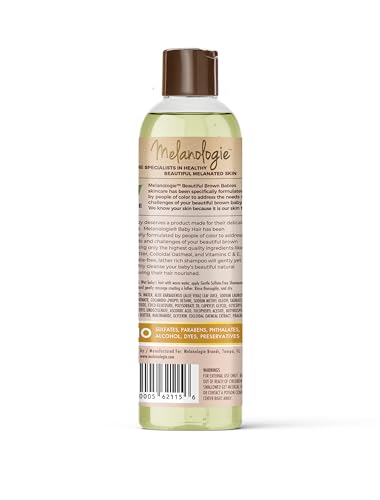 Melanologie Baby Hair Sulfate Free Shampoo - Gentle Cleanser for All Ages