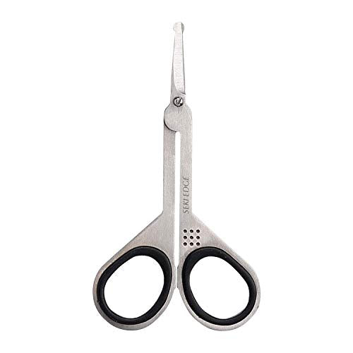 Seki Edge Nostril Scissors - Stainless Steel Nose Hair Trimmer