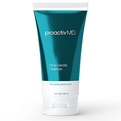 ProactivMD Ultra Gentle Face Cleanser - Daily Facial Wash for Sensitive Skin, Soothing Green Tea Cleanser for All Skin Types - 6 oz.