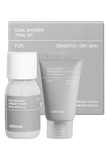 Celimax Dual Barrier Trial Kit – Toner & Cream Travel Size
