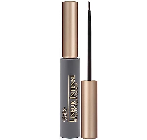 L'Oreal Paris Lineur Intense Brush Tip Liquid Eyeliner, Black