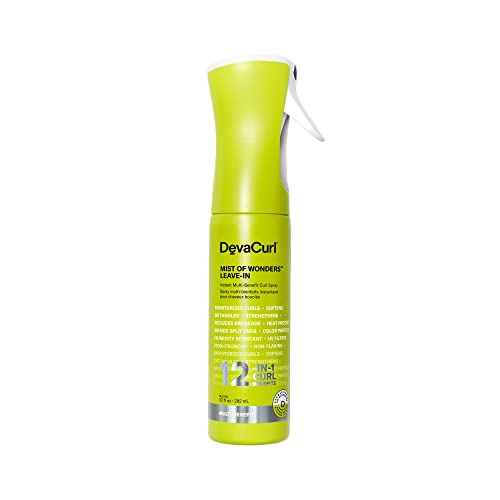 DevaCurl Mist Of Wonders Leave-In Multi-Benefit Curl Spray | Continuous Mist Spray | 12-in-1 Curl Benefits