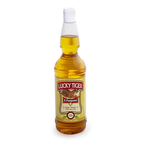 Lucky Tiger 3-Purpose Hair Tonic 16 oz | Pack of 4