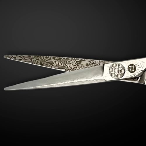 6 Inch Damascus Steel Hair Cutting Shears for Professionals