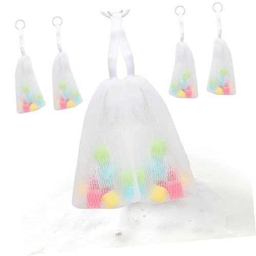 5pcs Foaming Soap Net Bag - Handmade Soap Bubbling Mesh