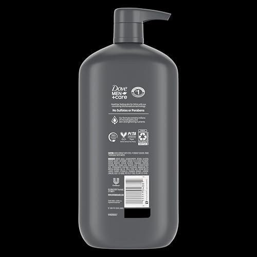 Dove Men+Care Body and Face Wash with Wild Mint Oil, Invigorating Revive 3N1 with 24-Hour Nourishing Micromoisture Technology, 30 oz 3 Count