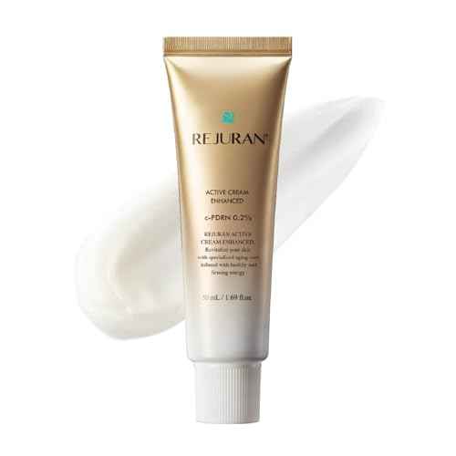 REJURAN¢ç Active Cream Enhanced, DOT¢â c-PDRN¢ç ? Deep Rejuvenation Salmon DNA PDRN Face Moisturizer for Collagen Boosting, Skin Elasticity, Firming, and Lifting. Korean Skincare. (1.69 fl oz)