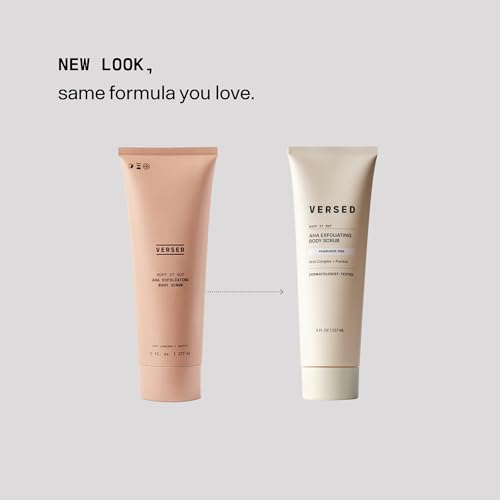 Versed Buff It Out AHA Exfoliating Body Scrub, 8 oz