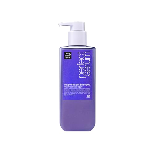 Mise En Scene Perfect Serum Magic Straight Shampoo - Anti-Frizz & Heat Protectant 17.92 Fl Oz