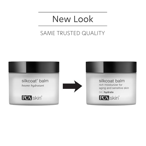 PCA SKIN Silkcoat Moisturizer Face Cream, Anti Aging Face Moisturizer for Dry Skin, Use Day or Night, 1.7 fl oz Jar