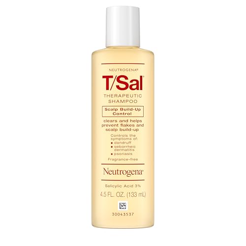 Neutrogena T/Sal Therapeutic Dandruff Shampoo, 3% Salicylic Acid, 4.5 fl oz