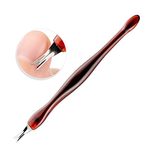 Professional 3-Piece Nail Cuticle Trimmer & Pusher Set - Manicure Tools for Dead Skin Removal
