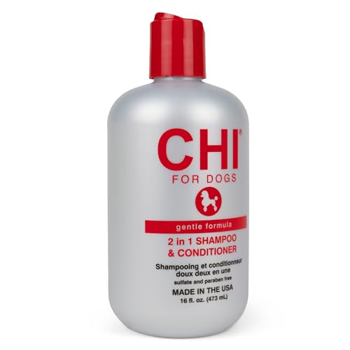 CHI Ionic 2-in-1 Dog Shampoo & Conditioner, 16 fl oz