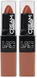 L.A. COLORS Moisture Cream Lipstick Buttercream CML477 Pack of 2