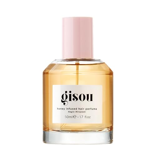 Gisou Honey Infused Hair Perfume ? Long-Lasting Hair Fragrance with Mirsalehi Honey & Argan Oil, Wildflower Honey scent, 1.7 Fl Oz