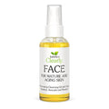 Clearly FACE, Natural Oil Cleanser Face Wash and Makeup Remover | Anti Aging Cleansing Oil with Rosehip, Avocado, Sea Buckthorn, Vegan Squalane | Water Free, Made in USA