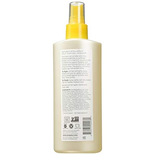 Andalou Naturals Medium Hold Hair Spray Sunflower and Citrus - 8.2 fl oz