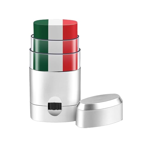 Mexican Flag Face Paint Stick - Green White Red 3 in 1