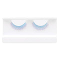 Blue 3D Volume False Eyelashes | Wispy Curly Mink Lashes