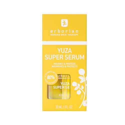 Erborian Yuza Super Serum Facial Serum with Yuzu Extract & Vitamin C for Radiant & Toned Skin - Nourishes, Moisturizes & Protects Korean Skincare ? 1 fl oz
