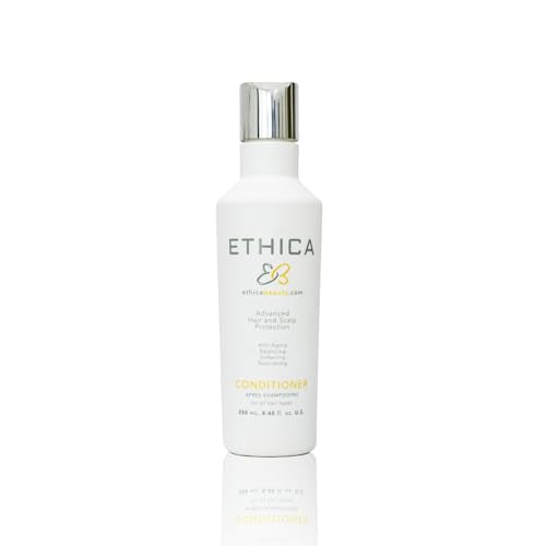 Ethica Beauty Professional Conditioner. Deep Conditioning, Volumizing, & Hydrating. Promotes Strong Healthy Hair, Scalp Health, and Hair Growth, 8.45 oz