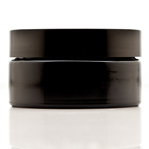 200ml Glass Lotion Jar - Refillable UV Cosmetic Container