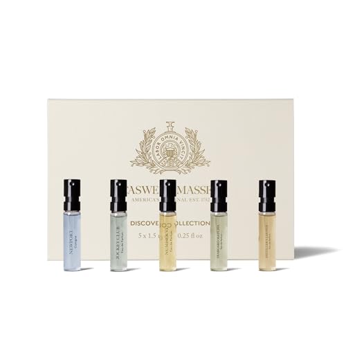 Caswell-Massey Men's Fragrance Discovery Set – 5 Samples