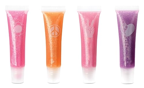 iscream Berry Scented Glitter Lip Gloss Set - 4 Tube Pack