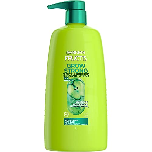 Garnier Fructis Grow Strong Citrus Conditioner 33.8 Fl Oz - Anti-Breakage Hair Care