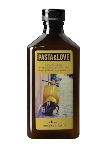 Davines Pasta & Love 3-in-1 Hair Beard & Body Wash - Hydrating & Gentle Cleanser
