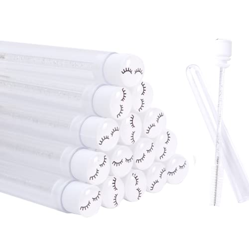 Colorful Lash Pattern Disposable Mascara Brushes - 60 Pcs