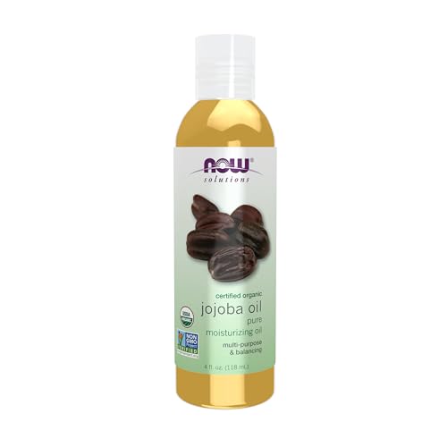 NOW Solutions Organic Jojoba Oil 4oz - Pure Skincare & Hair