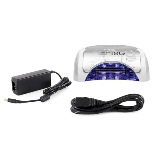 Gelish 18G LED Nail Curing Lamp - Professional Fast-Drying Pedicure Light