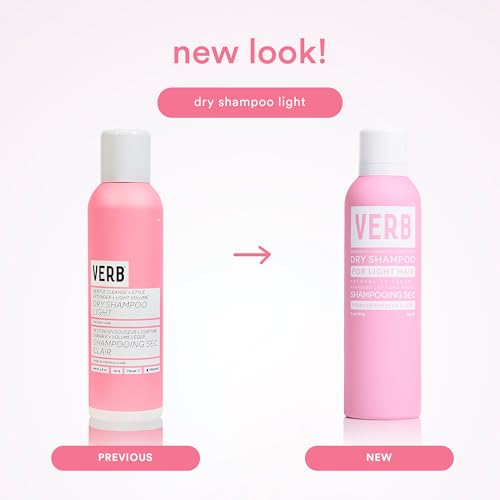 VERB Dry Shampoo Light | Oil Absorb + Root Refresh Blonde/Grey