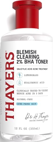 Thayers 2% Salicylic Acid Blemish Clearing Acne Treatment Face Toner - 12 fl oz