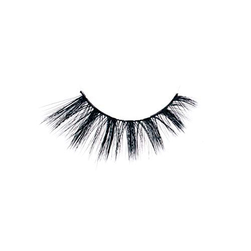 EBIN NEW YORK Cattitude 3D Lash 5 Pair ? Wild Cat 3D Lash Super Soft Fin Tapered Fibers Widen Eyes Seamless & Natural Look Reusable