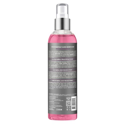 Design Essentials Bamboo & Silk Leave-In Conditioner with Thermal Protection – 8 Oz