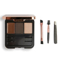 Makeup Revolution Eyebrow Kit – 3-in-1 Brow Palette Dark