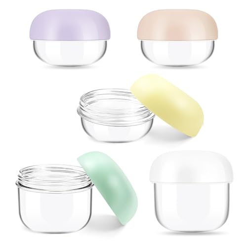 Mini Travel Cosmetic Jars 20ml & 10ml Leak-Proof Containers with Lids & Labels