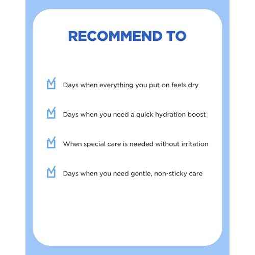 WELLAGE Real Hyaluronic Blue Ampoule Face Mask - Korean Hydratig Mask Moisture Boost with 10,000ppm Ultra-Low Molecular Hyaluronic Acid - Soft Vegan Cashmere Sheet for Sensitive Skin, 5 Sheets