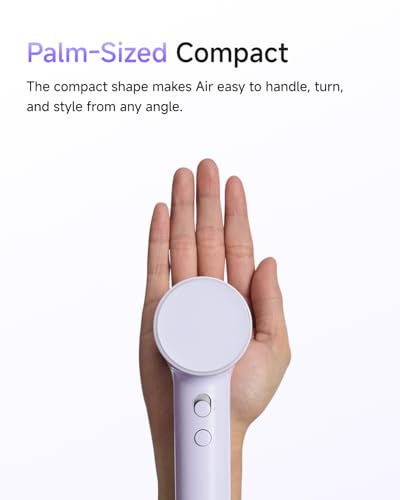 Laifen Air Fast Drying Ionic Travel Hair Dryer - Compact & Lightweight, Purple