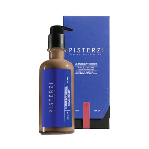 DAILY CLEANSER AND SCULPTING SHAVING GEL (Glass Flacon with Pump, 7.4, Fl Oz)