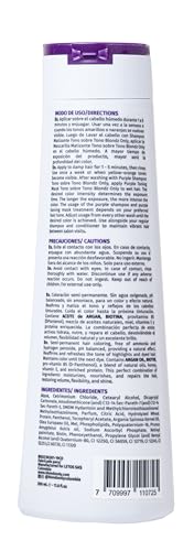 Purple Toning Mask for Blonde Hair | Neutralize Brassiness