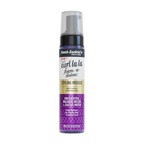 Aunt Jackie's Curl La La Mousse - Curling Foam, 8.5 oz