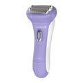 Purple Electric Shaver for Women - 4-Blade Wet & Dry Razor, Hypoallergenic, Rechargeable