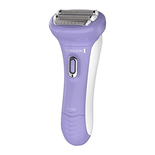 Purple Electric Shaver for Women - 4-Blade Wet & Dry Razor, Hypoallergenic, Rechargeable