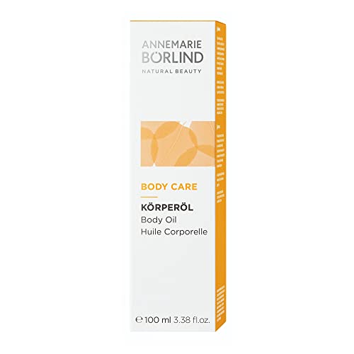 ANNEMARIE B?RLIND - BODY CARE Body Oil - nourishing, regenerating & smoothing skin care, with organic jojoba oil & argan oil, vegan, 3.38 Fl. Oz.