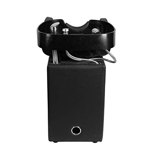 Polar Aurora Backwash Barber Chair with ABS Shampoo Bowl