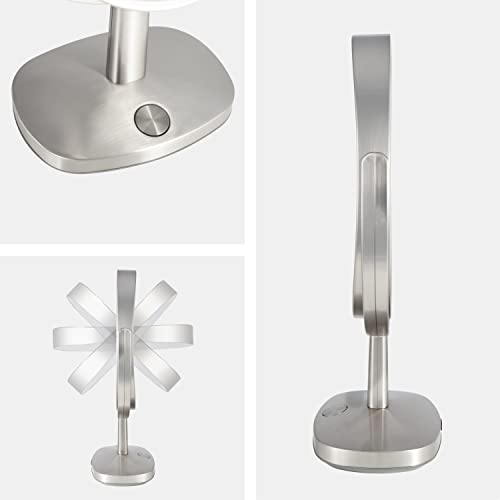 Zadro Newport 10" x 18" LED Lighted Makeup Mirror with 5X/1X Magnification