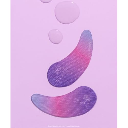 The Cr?me Shop x Hello Kitty Star Of My Eye Depuffing Hydrogel Under Eye Patches, Hydrating Under Eye Patches for Puffy Eyes and Dark Circles - 50th Year Anniversary Limited Edition (Pack of 12)
